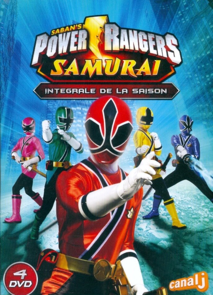 Power Rangers - Samurai - Saison 18 - Intégrale de la saison 4 DVD