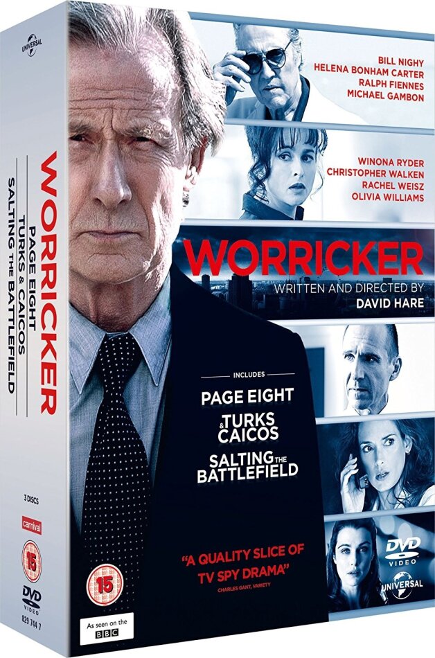 Worricker - Page Eight / Turks & Caicos / Salting the Battlefield 3 DVD