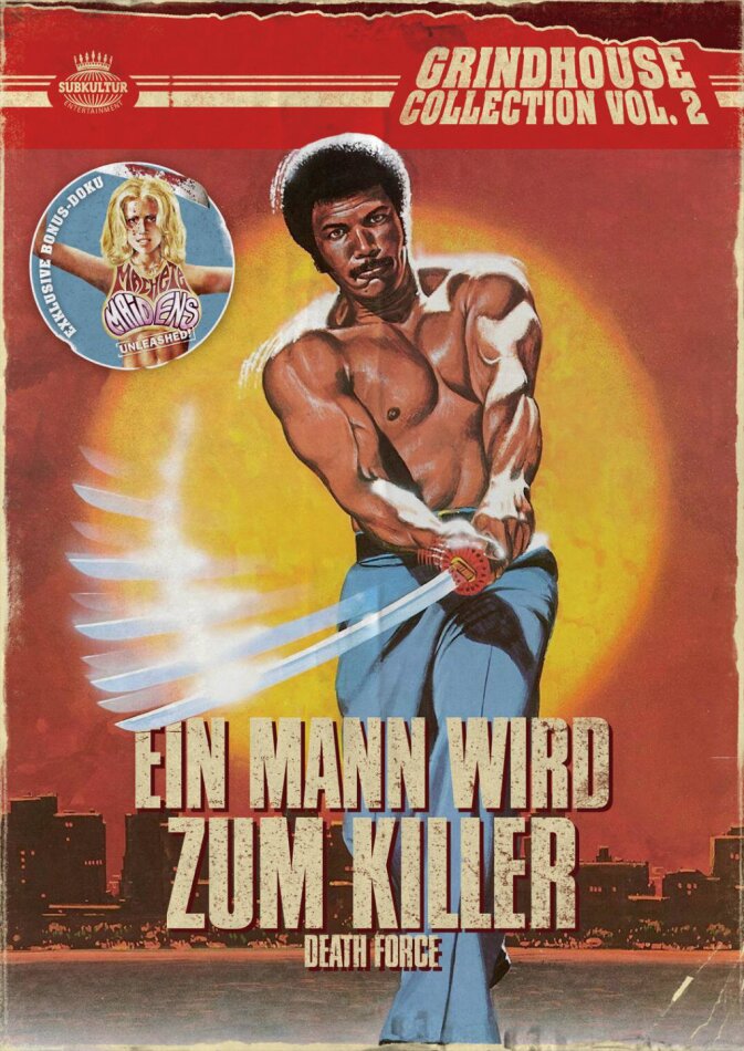 Ein Mann wird zum Killer - Death Force - (Grindhouse Collection Vol. 2) (1978) + Sammelschuber, Edizione Limitata, Blu-ray + DVD