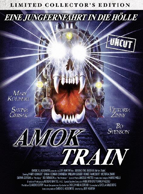 Amok Train (1989) Cover A, Collector's Edition, Limited Edition, Mediabook, Uncut, Blu-ray + DVD