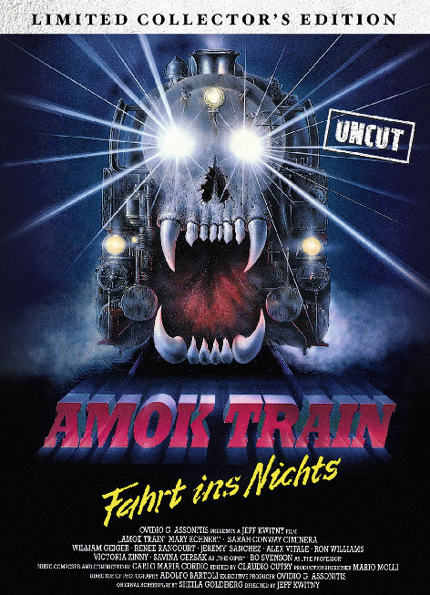 Amok Train (1989) Cover C, Edizione Limitata, Mediabook, Uncut, Blu-ray + DVD