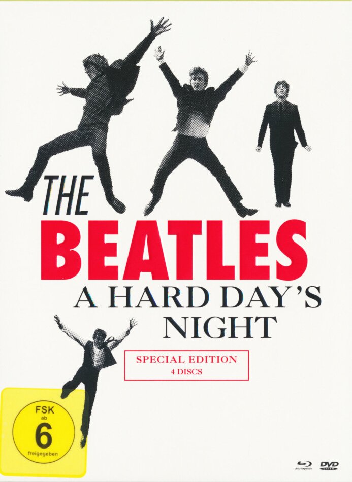 The Beatles - A hard Day's Night Edizione Speciale, Blu-ray + 3 DVD