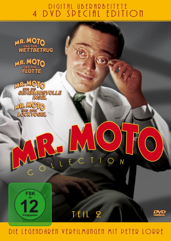Mr. Moto Collection 2 4 DVDs