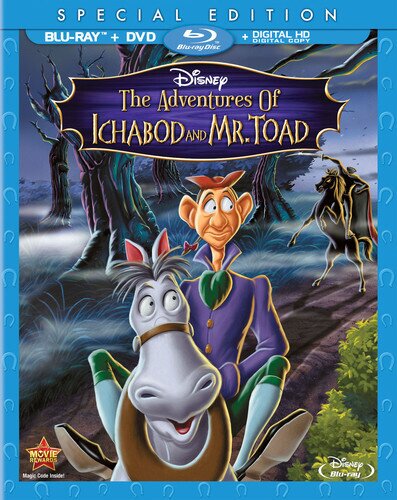 The Adventures of Ichabod and Mr. Toad (1949) Edizione Speciale, DVD + Blu-ray