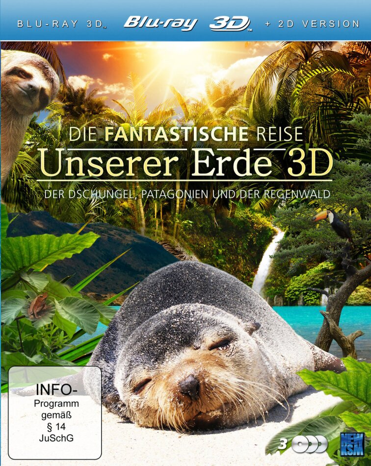 Die Fantastische Reise unserer Erde 3 Blu-ray 3D (+2D)