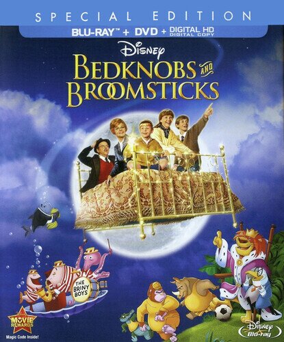 Bedknobs and Broomsticks (1971) Remastered, Restored, Special Edition, Blu-ray + DVD