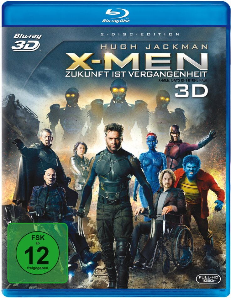X-Men: Zukunft ist Vergangenheit (2014) Blu-ray 3D + Blu-ray