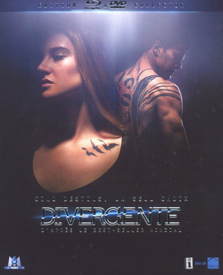 Divergente (2014) Édition Collector, Blu-ray + 2 DVD