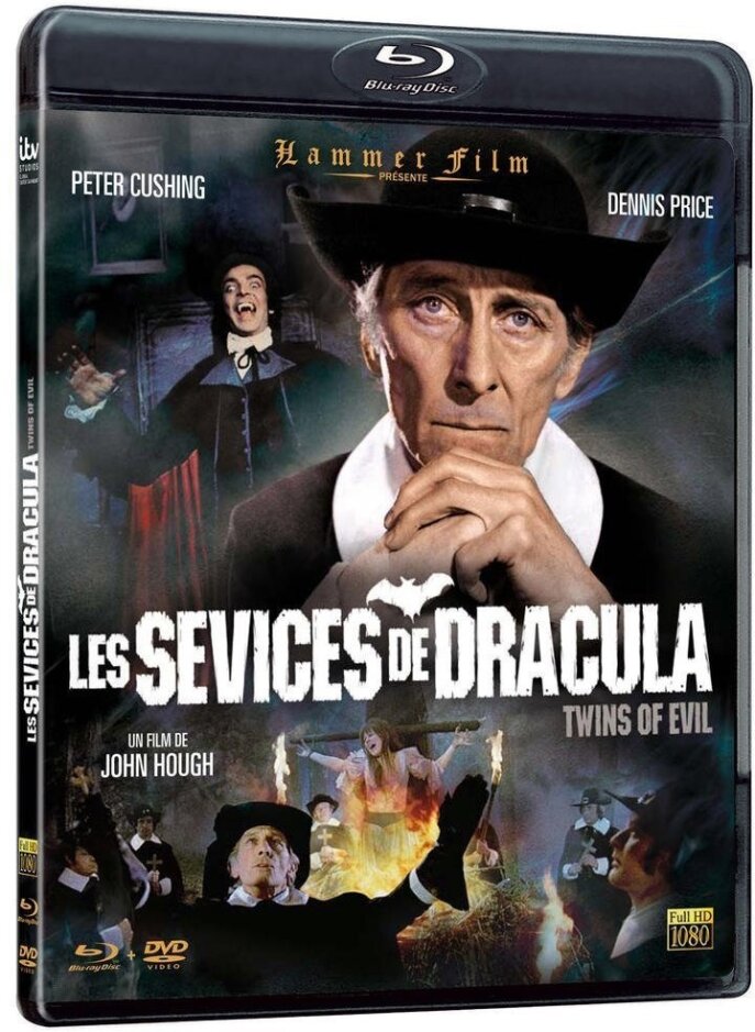Les sévices de Dracula (1971) Blu-ray + DVD