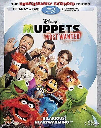 Muppets Most Wanted - The Muppets 2 (2014) Blu-ray + DVD