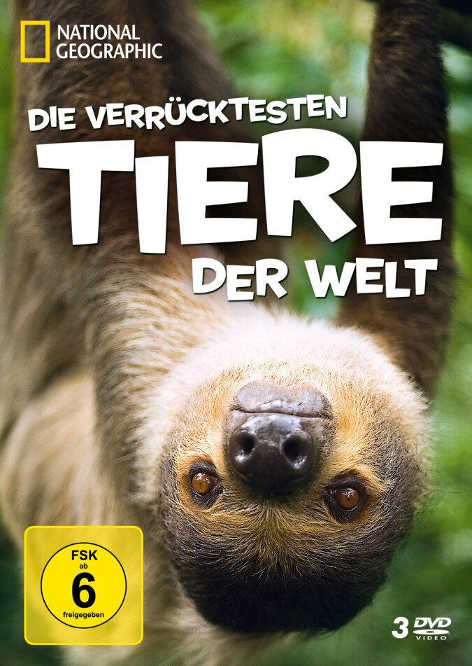 National Geographic - Die verrücktesten Tiere der Welt Box 3 DVDs