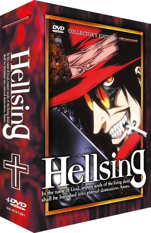 Hellsing - Gesamtausgabe Limited Collector's Edition, 4 DVDs