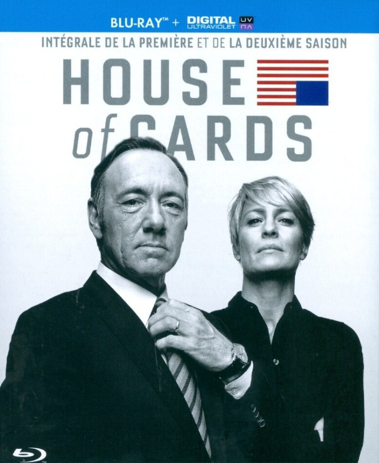 House of Cards - Saison 1 & 2 8 Blu-rays