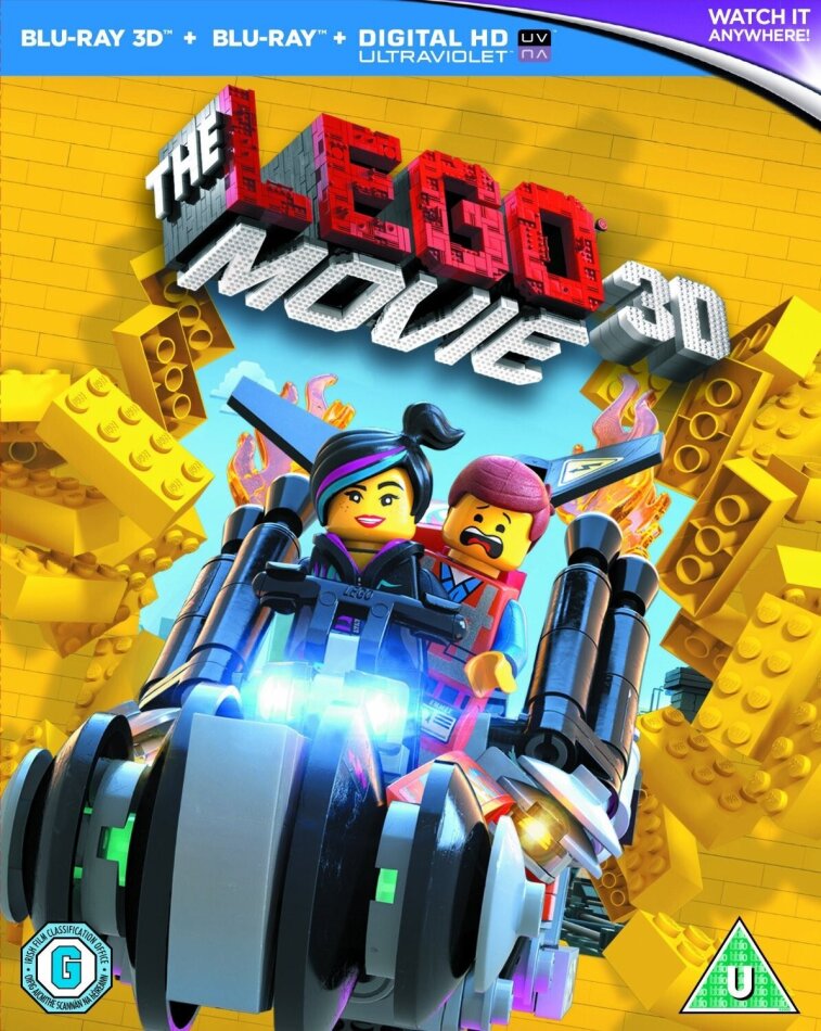 The LEGO Movie (2014) Blu-ray 3D + Blu-ray