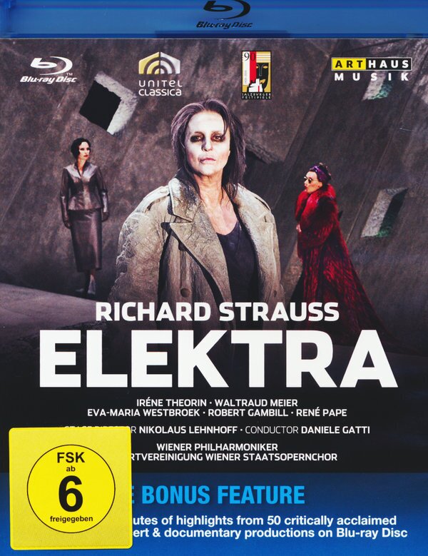 Wiener Philharmoniker, Daniele Gatti & Iréne Theorin - Strauss - Elektra Salzburger Festspiele, Unitel Classica, Arthaus Musik