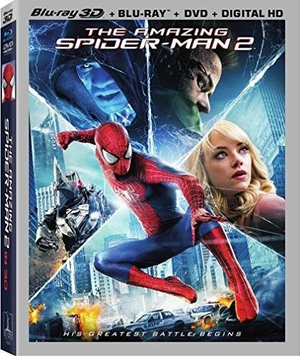 The Amazing Spider-Man 2 (2014) Blu-ray 3D (+2D) + Blu-ray + DVD