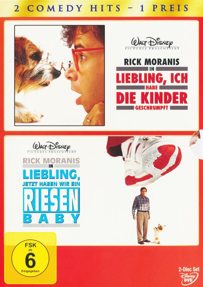 Liebling, ich habe die Kinder geschrumpft / Liebling, jetzt haben wir ein Riesenbaby 2 DVDs