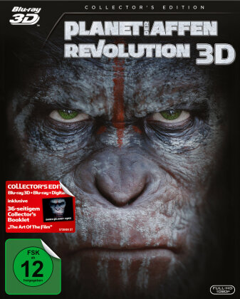 Planet der Affen: Revolution (2014) (Collector's Edition, Blu-ray 3D + Blu-ray)
