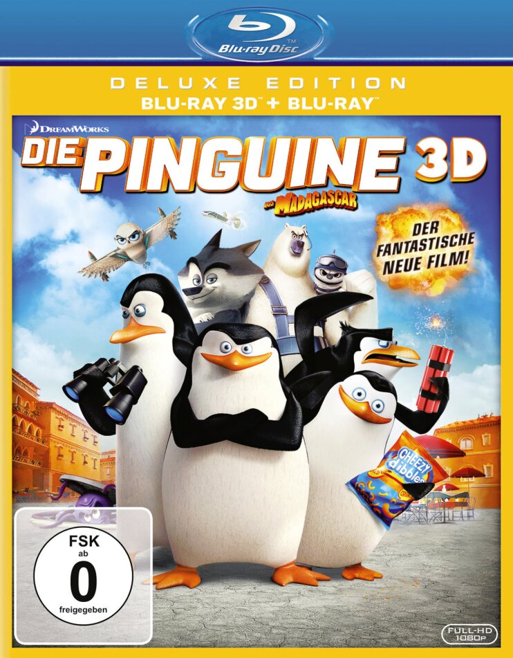 Die Pinguine aus Madagascar (2014) Deluxe Edition, Blu-ray 3D + Blu-ray