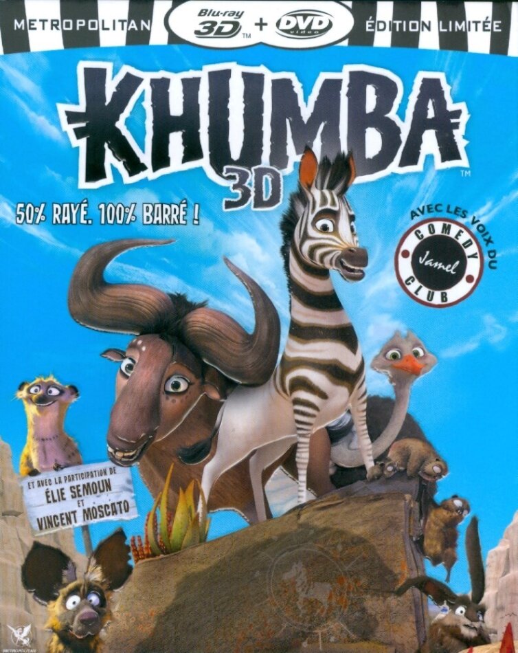 Khumba (2013) Blu-ray 3D (+2D) + DVD