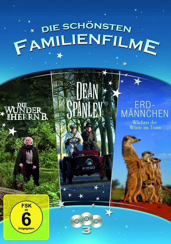 Die schönsten Familienfilme 3 DVDs