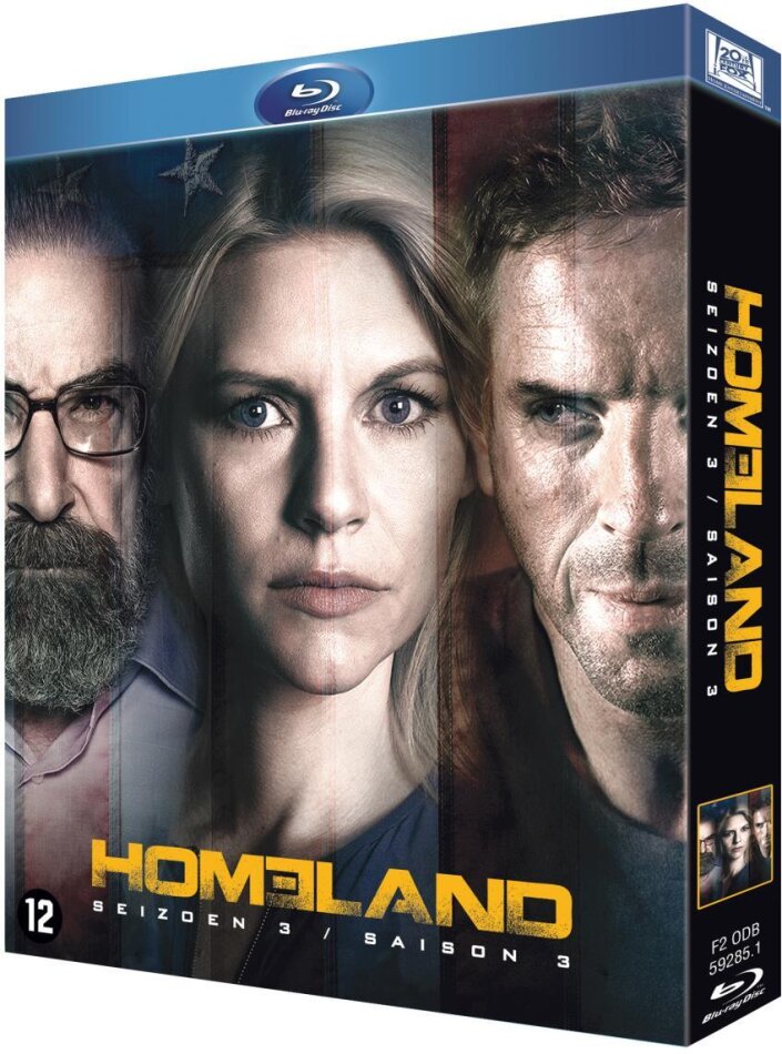 Homeland - Saison 3 3 Blu-rays