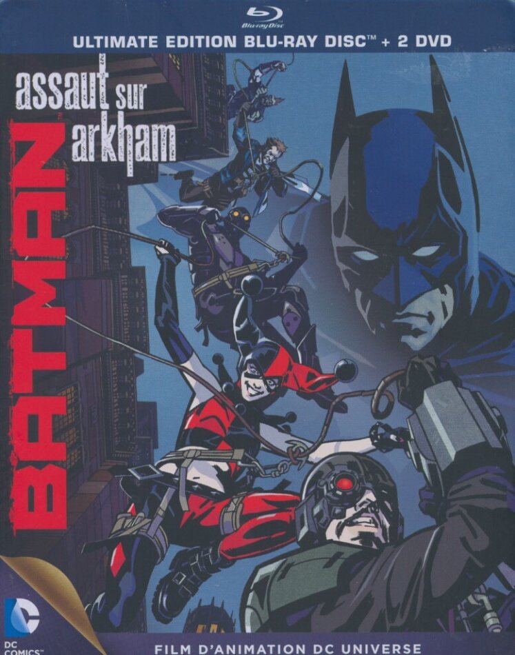 Batman - Assaut sur Arkham (2014) Steelbook, Blu-ray + DVD