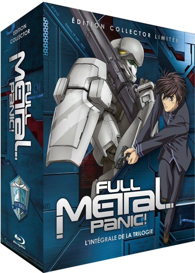 Full metal panic Saison 1 - 3 - L'intégrale de la Trilogie (Édition Collector Limitée 7 Disques + 1 DVD)