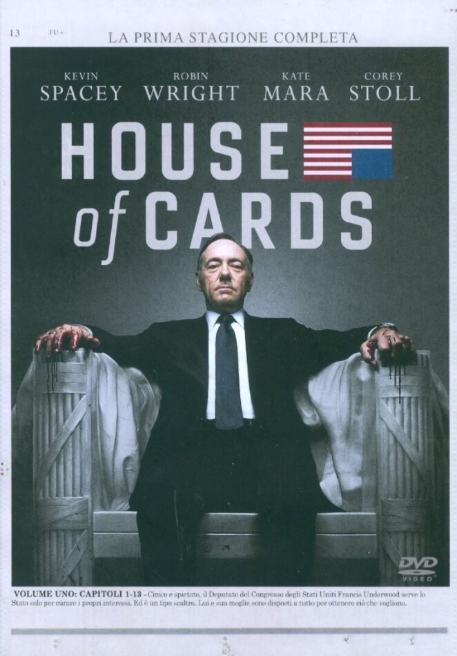House of Cards - Stagione 1 4 DVD