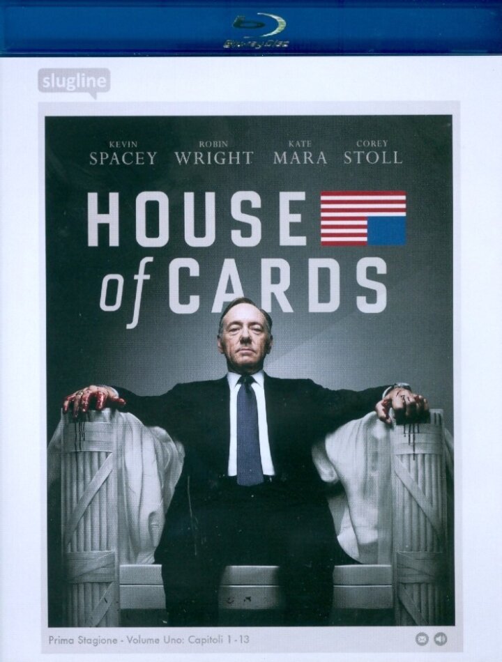 House of Cards - Stagione 1 4 Blu-ray