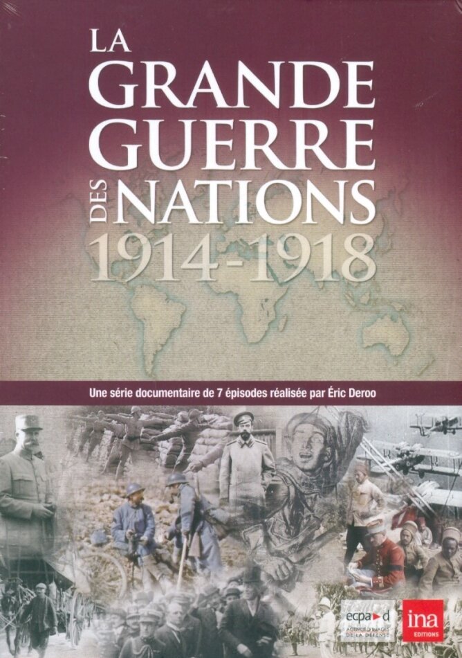 La Grande Guerre des Nations 1914 - 1918 3 DVD