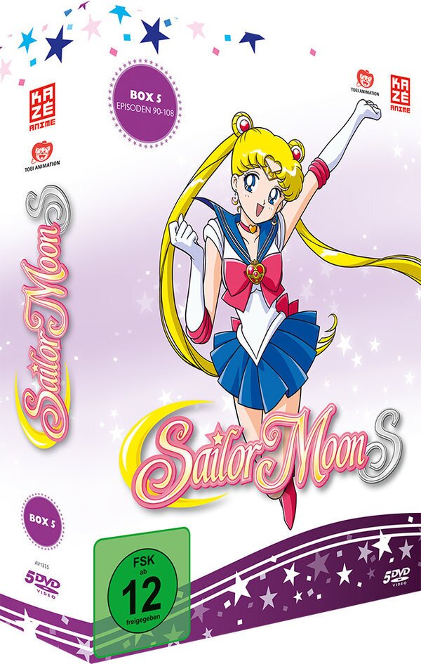 Sailor Moon S - Box 5 - Staffel 3.1 5 DVDs