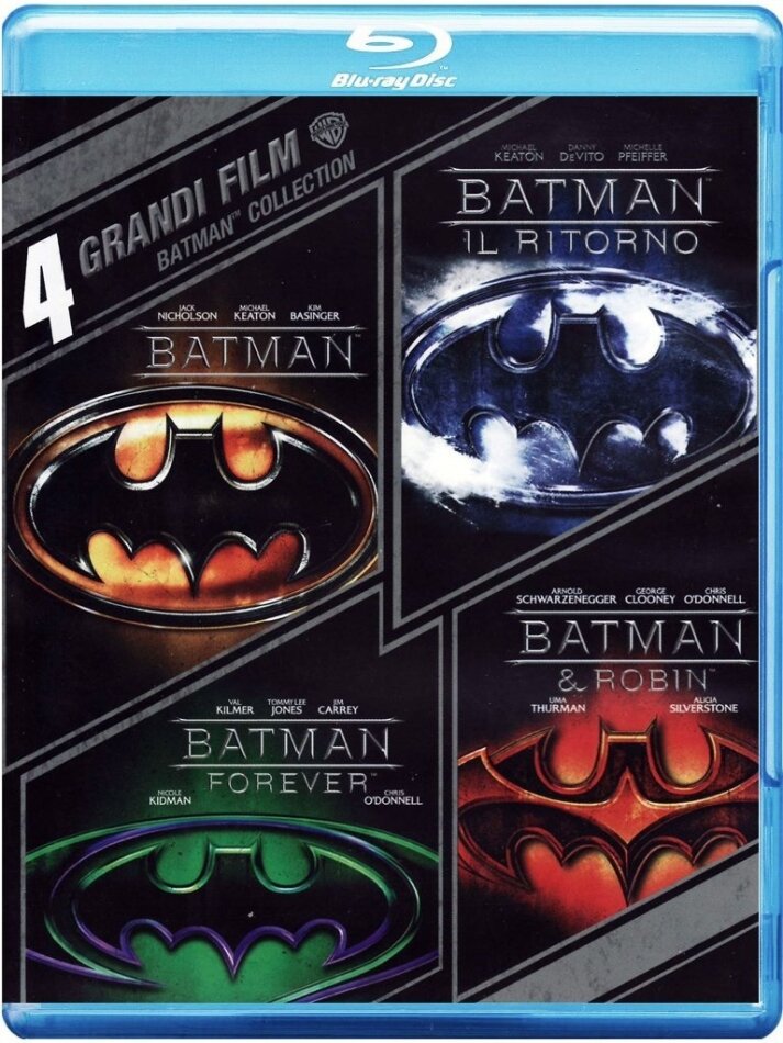 Batman Collection - 4 Grandi Film 4 Blu-ray