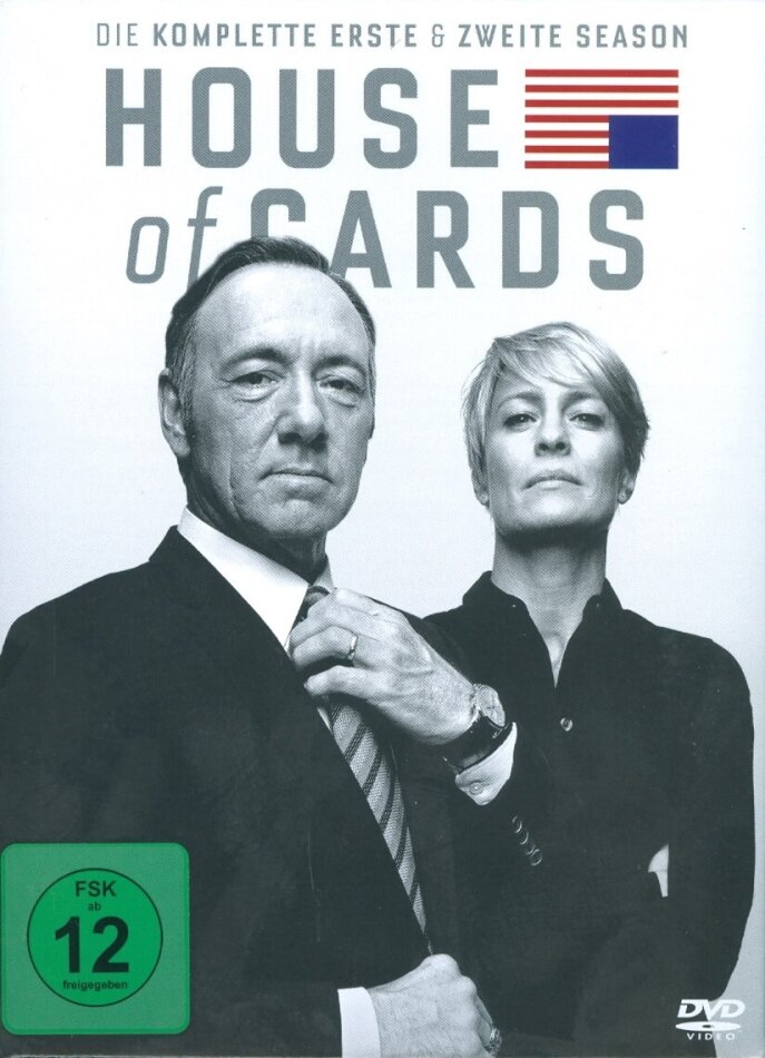 House of Cards - Staffel 1 & 2 8 DVDs