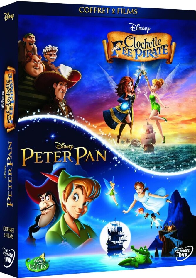 Clochette et la Fée Pirate / Peter Pan Blu-ray + 2 DVD