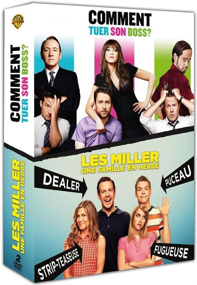 Comment tuer son boss? (2011) / Les Miller - Une famille en herbe (2013) 2 DVD