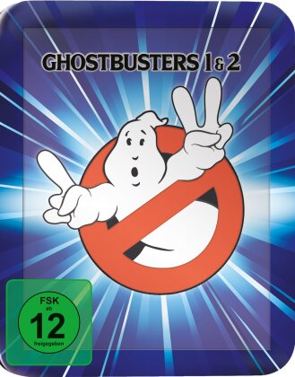 Ghostbusters 1 & 2 (Steelbook, 2 Blu-rays)
