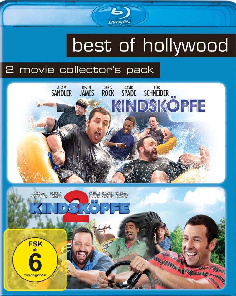 Kindsköpfe 1 / Kindsköpfe 2 Best of Hollywood, 2 Movie Collector's Pack, 2 Blu-rays