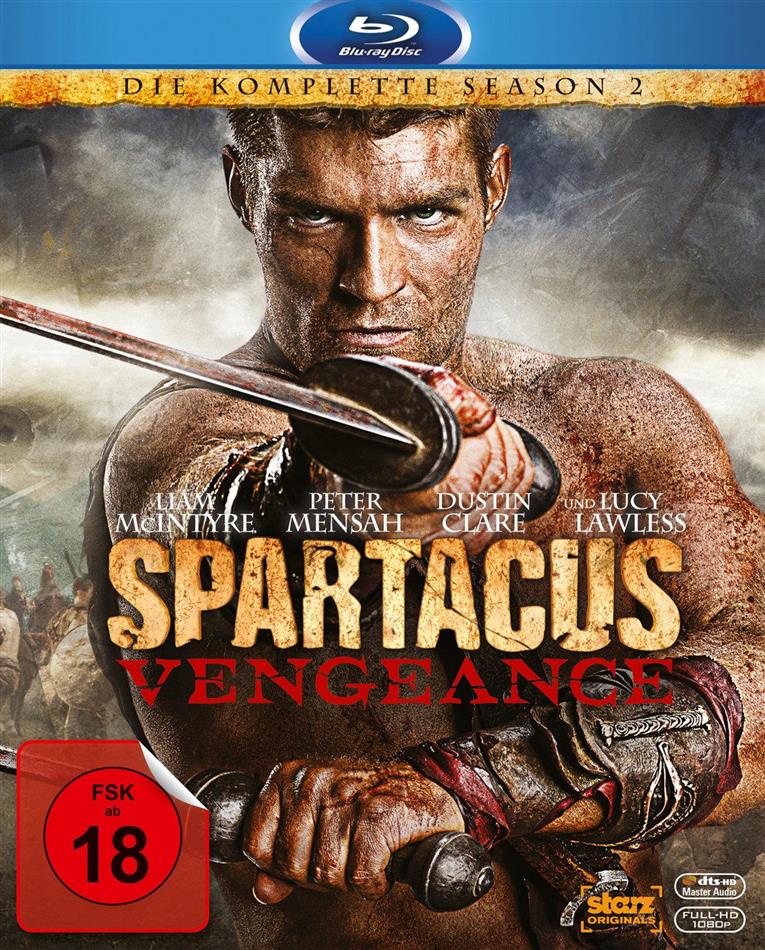 Spartacus: Vengeance - Staffel 2 4 Blu-rays