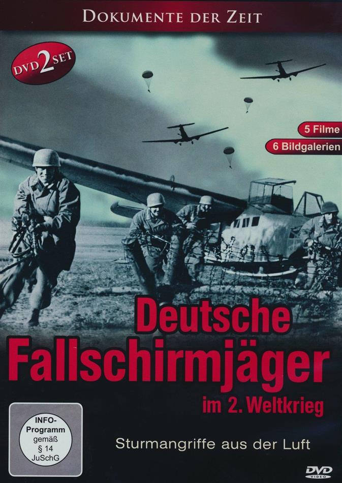 Deutsche Fallschirmjäger im 2. Weltkrieg - Dokumente der Zeit 2 DVDs