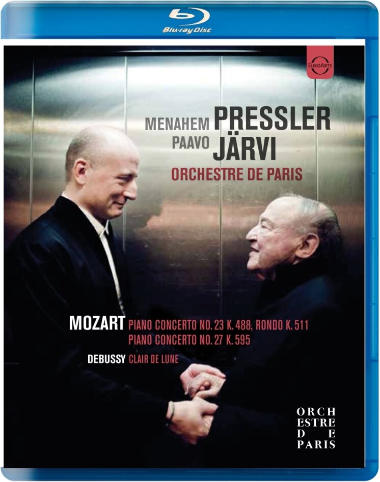 Orchestre de Paris, Menahem Pressler & Paavo Järvi - Mozart - Piano Concertos Nos. 23 & 27 & Debussy - Clair de Lune Euro Arts