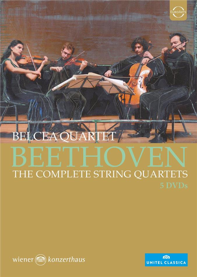 Belcea Quartet - Beethoven - Complete String Quartets Unitel Classica, 5 DVDs