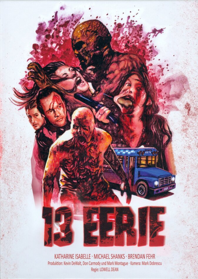 13 Eerie (2013) Cover B, Limited Edition, Mediabook, Uncut, Blu-ray + DVD