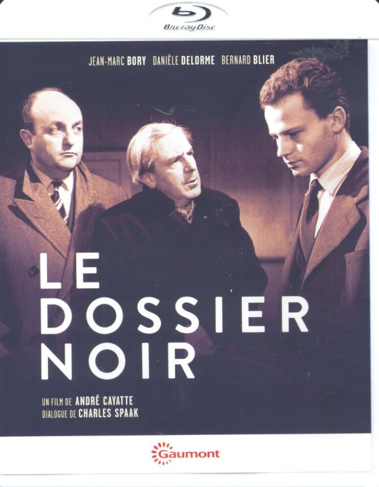 Le dossier noir (1955) Collection Gaumont Découverte, b/w