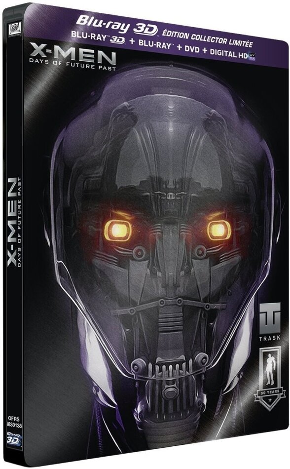X-Men: Days of Future Past (2014) Édition Limitée, Steelbook, Blu-ray 3D + Blu-ray + DVD