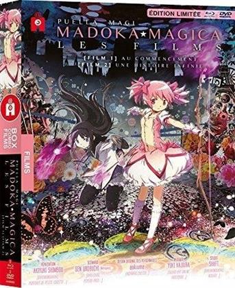 Puella Magi Madoka Magica - Les films - Film 1: Au commencement / Film 2: Une histoire infinie (&Eacute;dition Limit&eacute;e, 2 Blu-ray + 2 DVD)