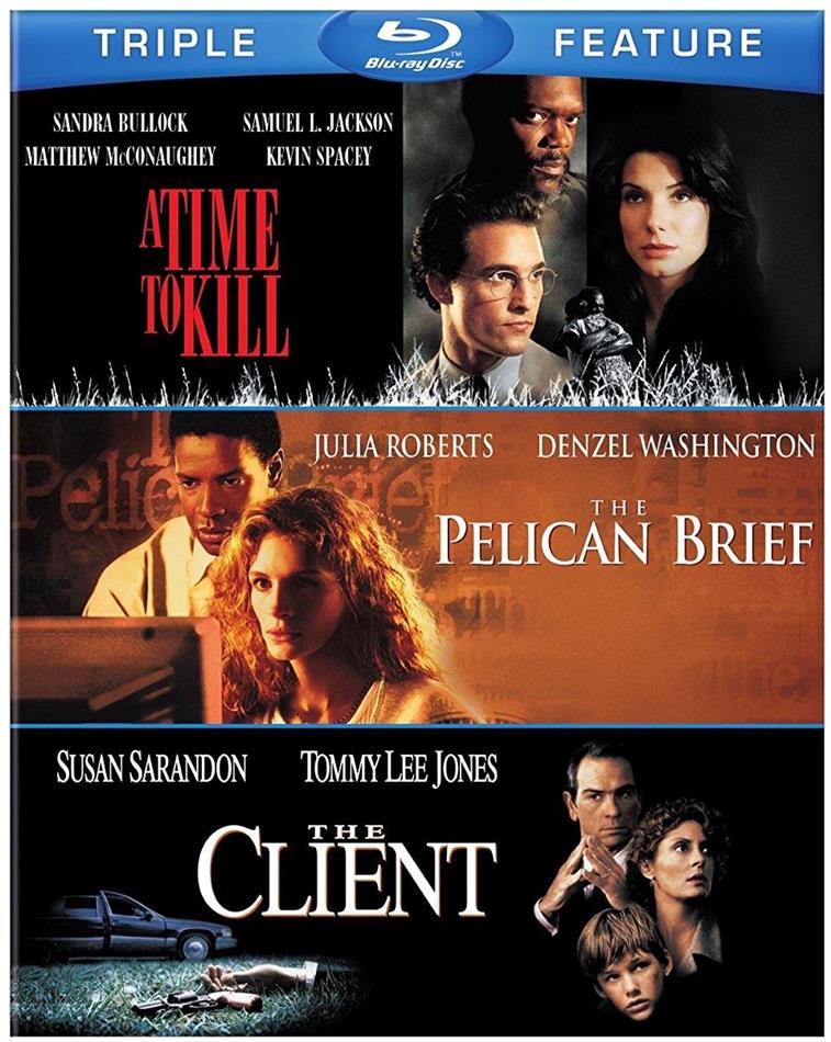 A Time to Kill / The Pelican Brief / The Client 3 Blu-rays