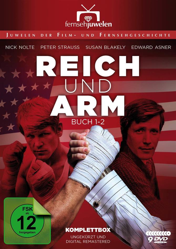 Reich und Arm - Staffel 1 & 2 - Buch 1 & 2 Fernsehjuwelen, Version Remasterisée, Uncut, 9 DVD