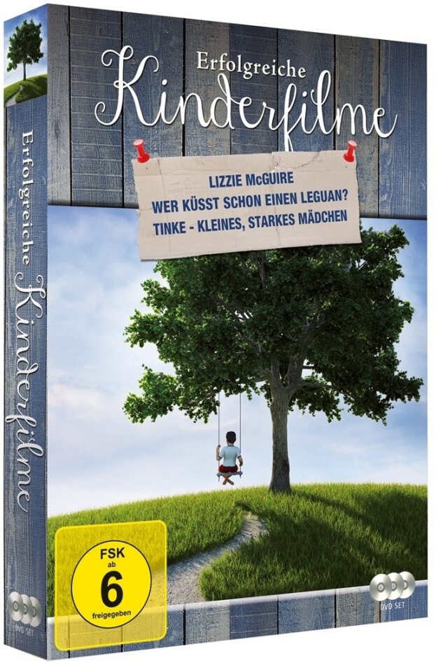 Erfolgreiche Kinderfilme 3 DVDs