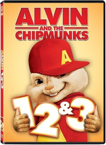 Alvin & the Chipmunks 1-3 3 DVDs